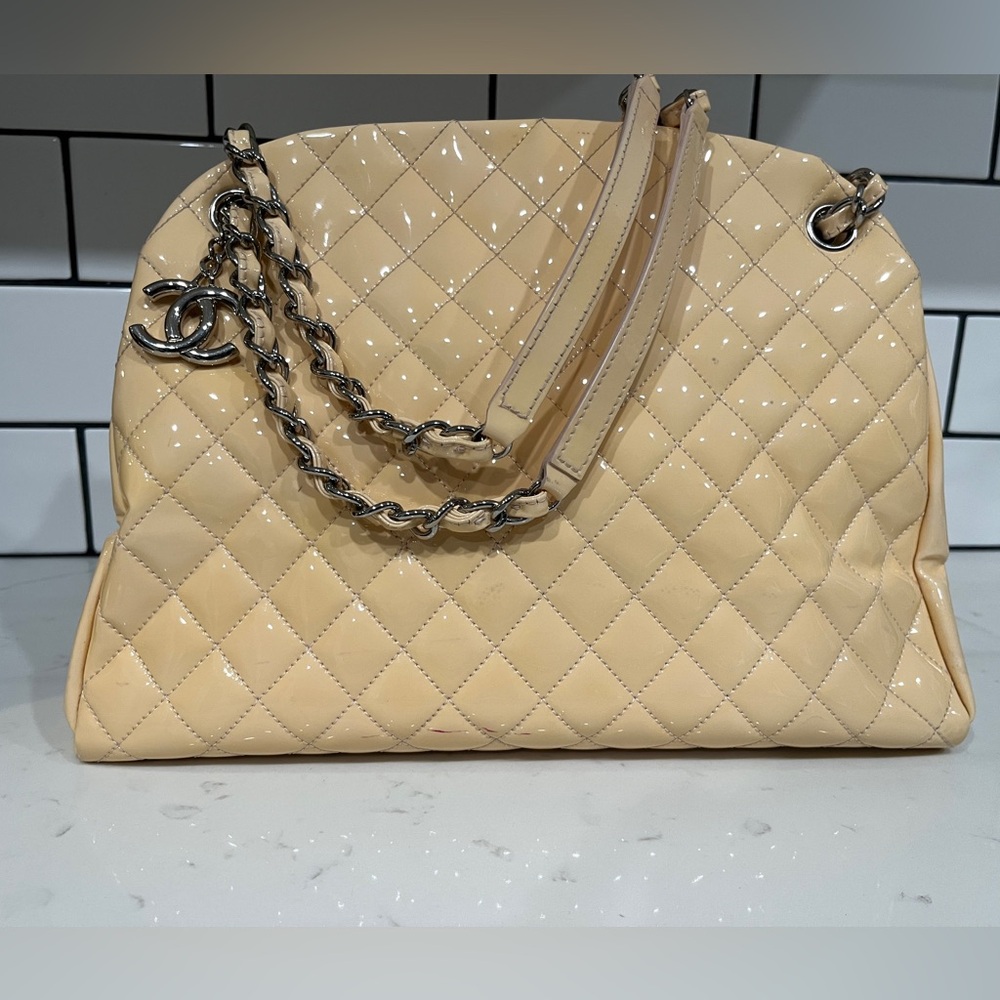 Chanel Just Mademoiselle Quilted Bowler Bag